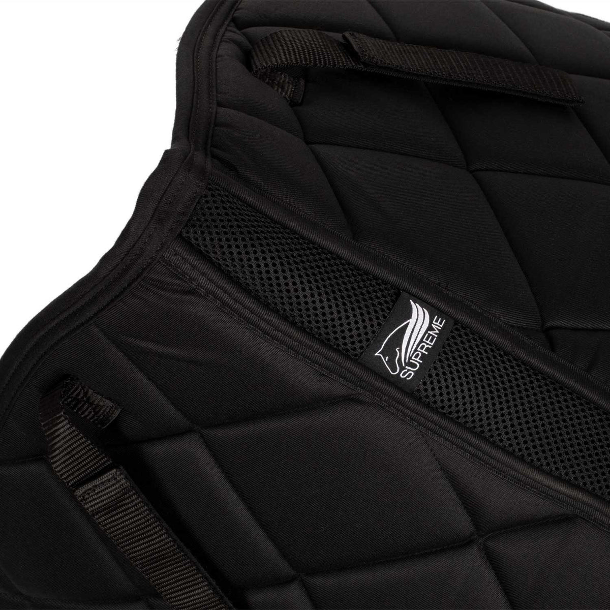 Quilted dressage saddle pad