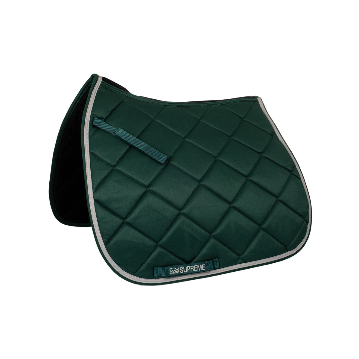 Quilted dressage saddle pad