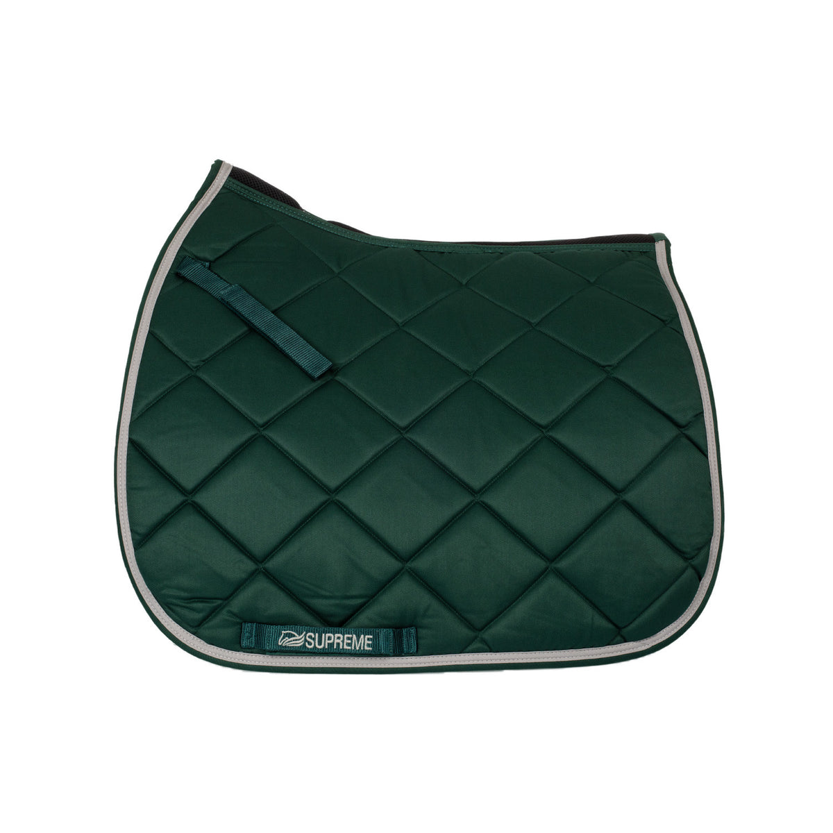 Quilted dressage saddle pad