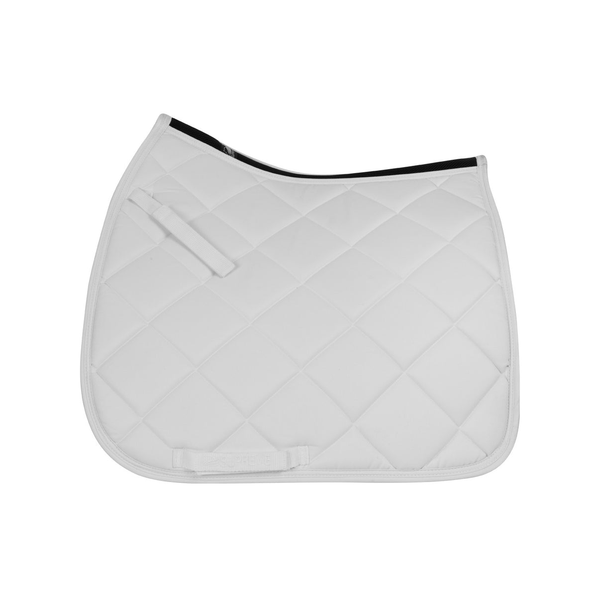 Quilted dressage saddle pad