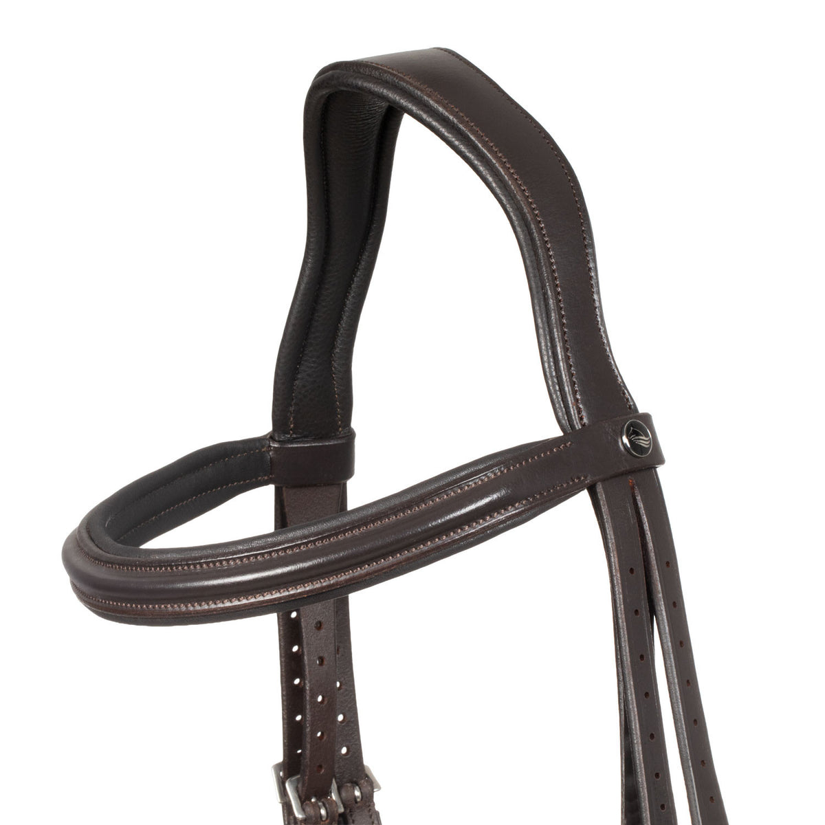 Square Raised Bridle Leather-Sioux