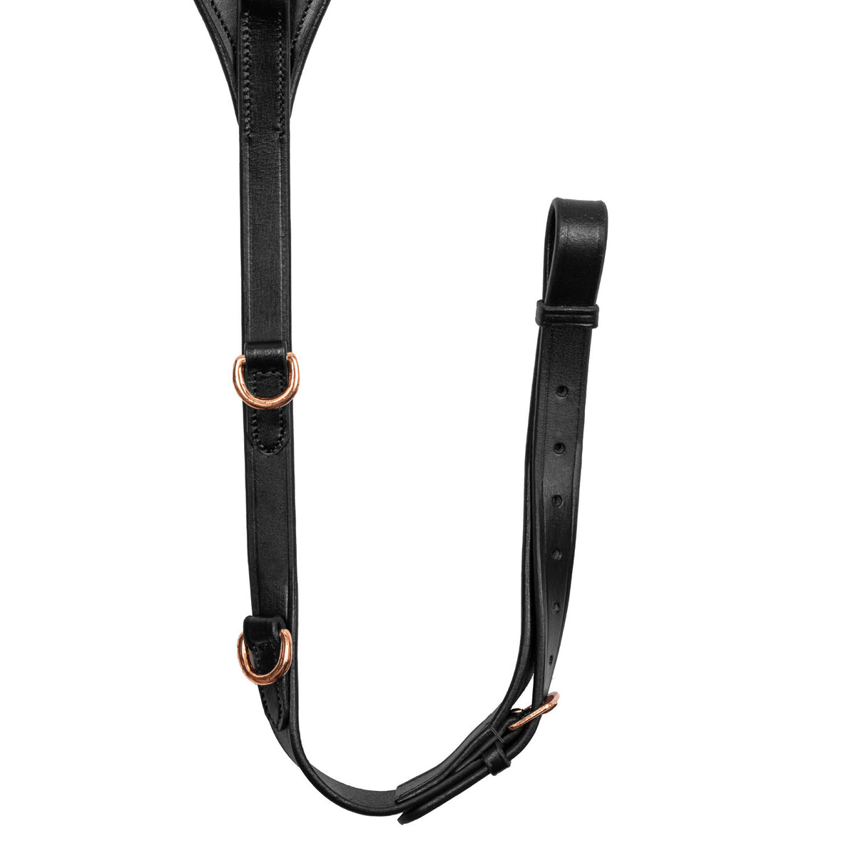 BREASTPLATE WITH TREAD DETAILS LEATHER FORK