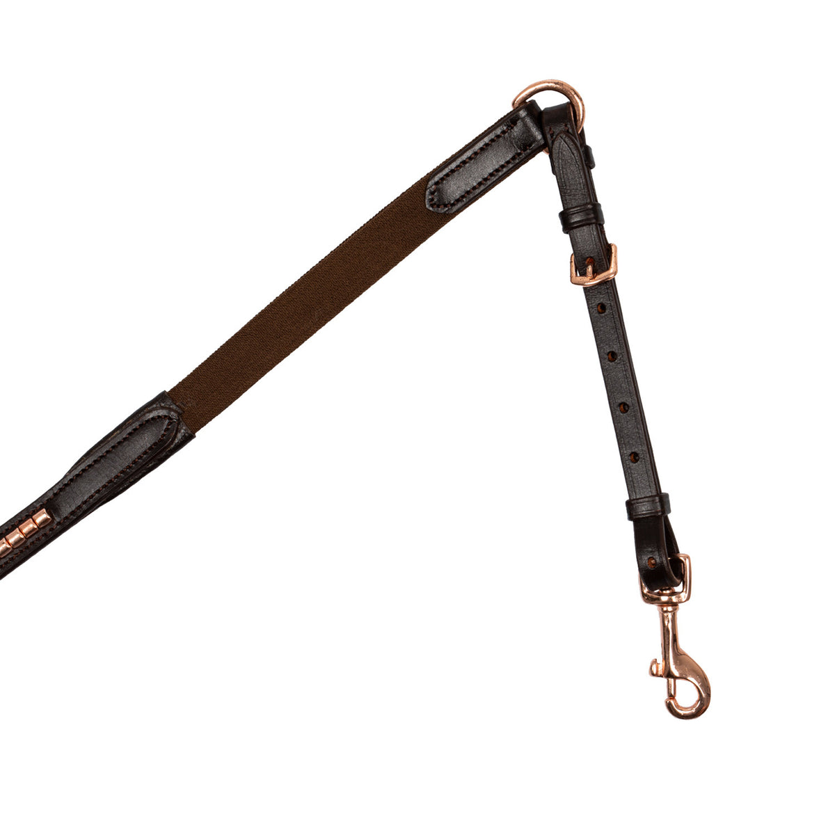 BREASTPLATE WITH TREAD DETAILS LEATHER FORK