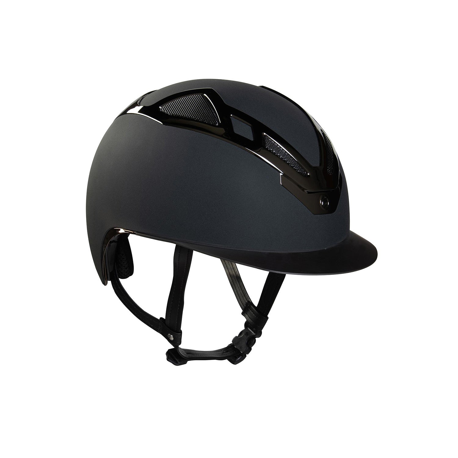 APEX CHROME HELMET BLACK MATT.