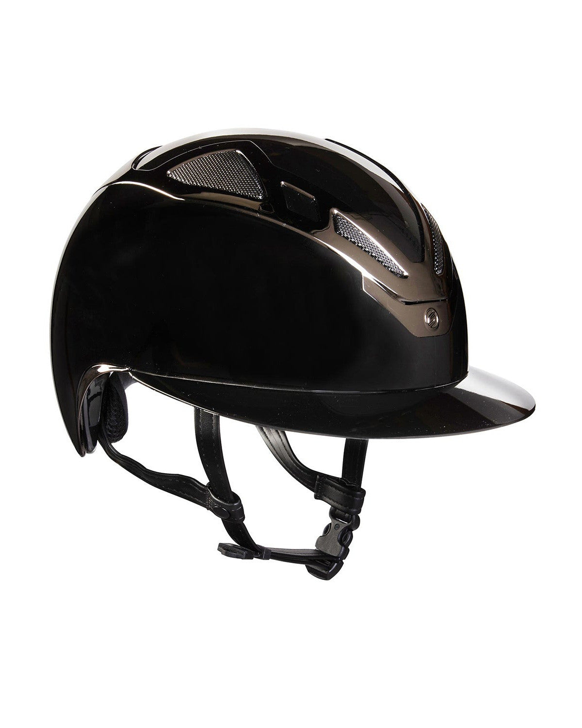 APEX CHROME LADY HELMET BLACK GLOSSY.