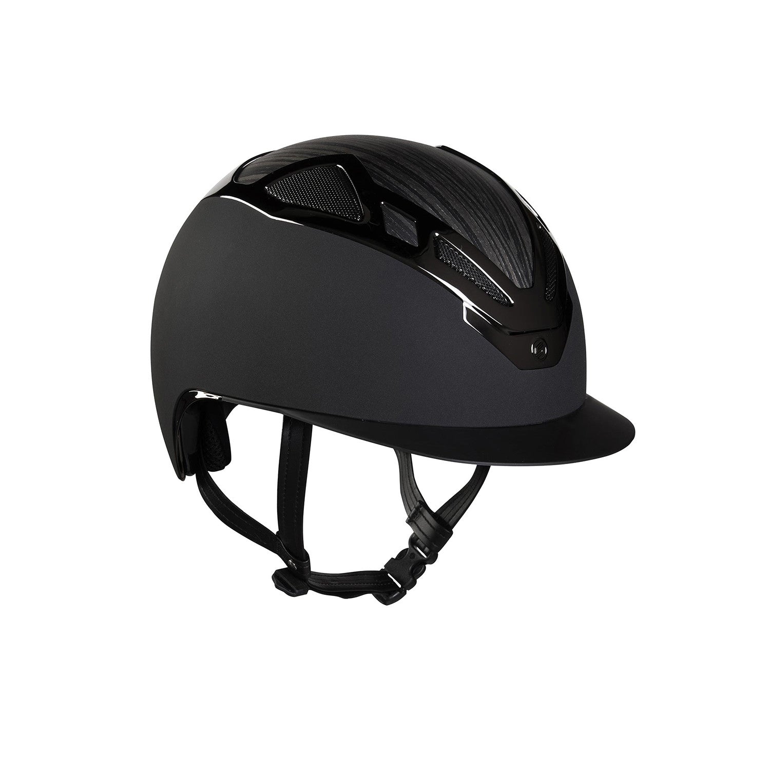 APEX WOOD HELMET BLACK MATT.