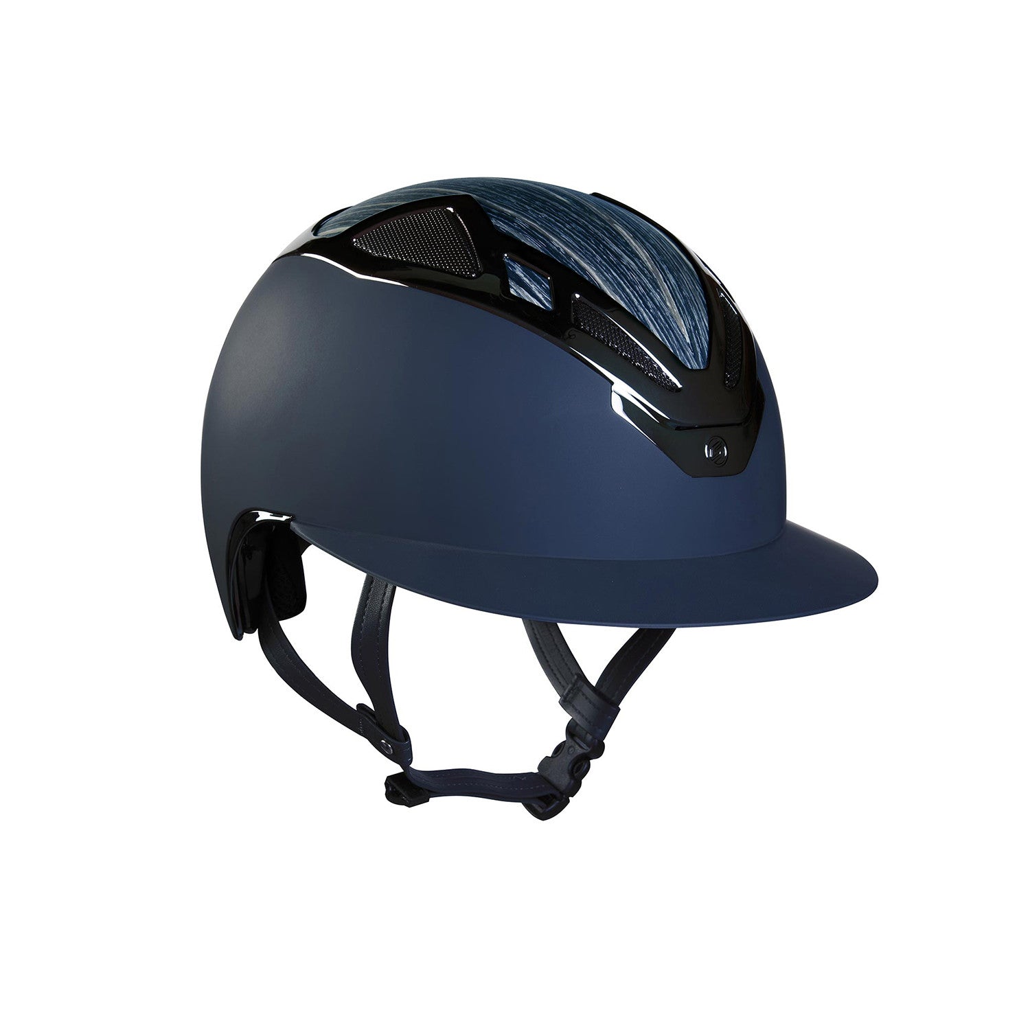 APEX WOOD LADY HELMET BLU NAVY MATT.