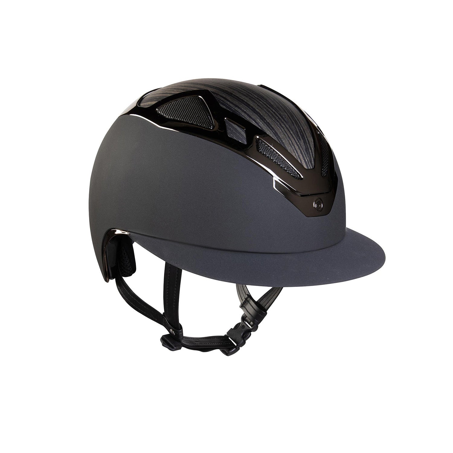 APEX WOOD LADY HELMET ANTHRACITE MATT.