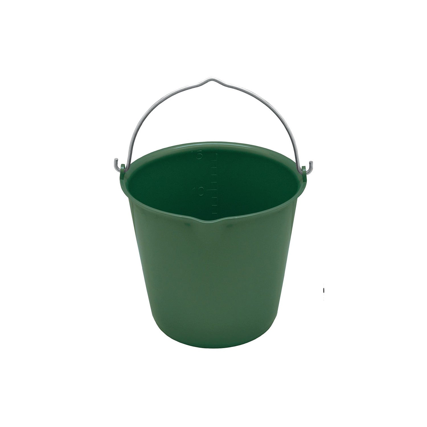 FLEX PLASTIC BUCKET WITH METAL HANDLE CAPACITY 15 LT.