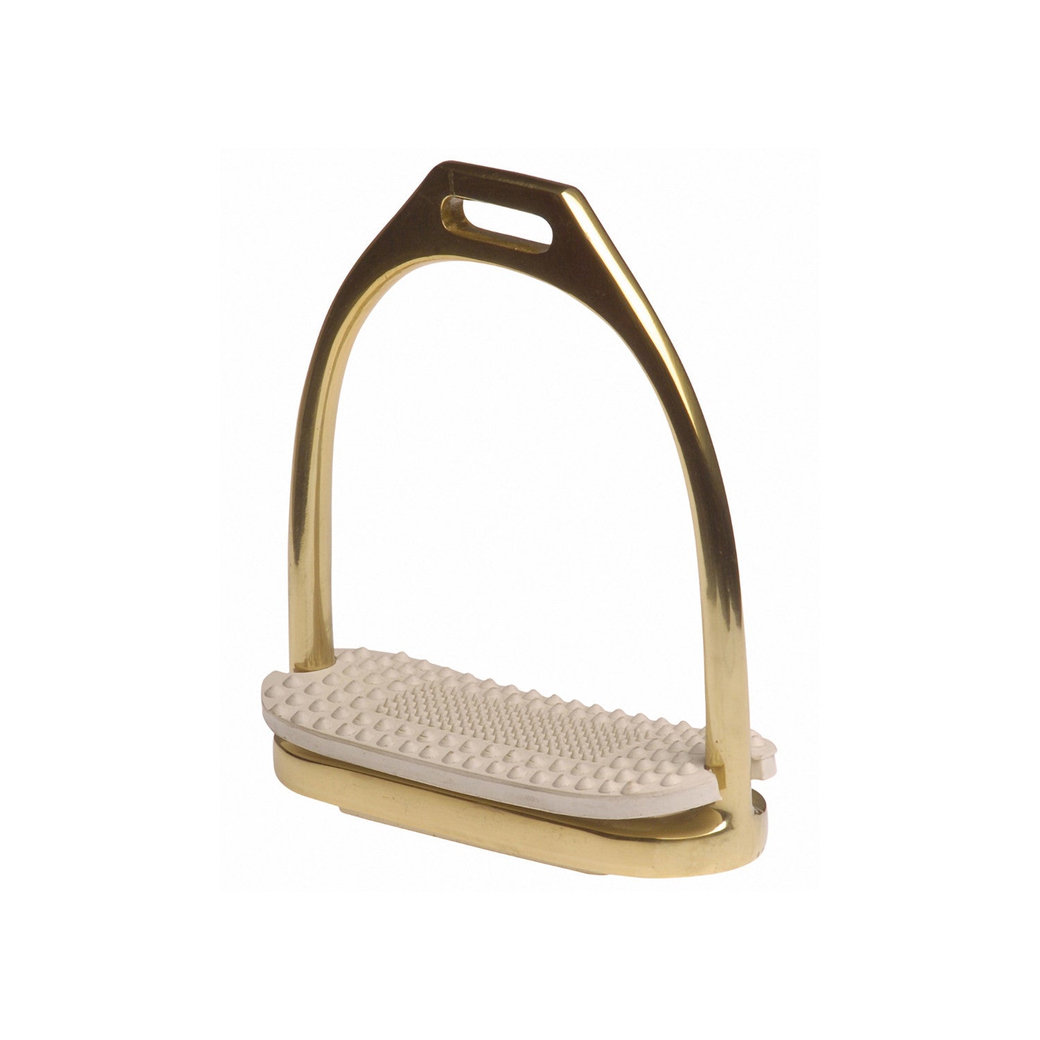 SOLID BRASS STIRRUPS.