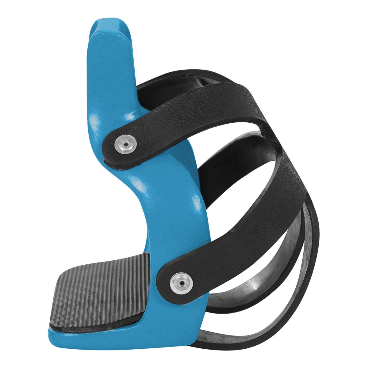 ALUMINUM COLOR STIRRUP WITH TOE CAGE