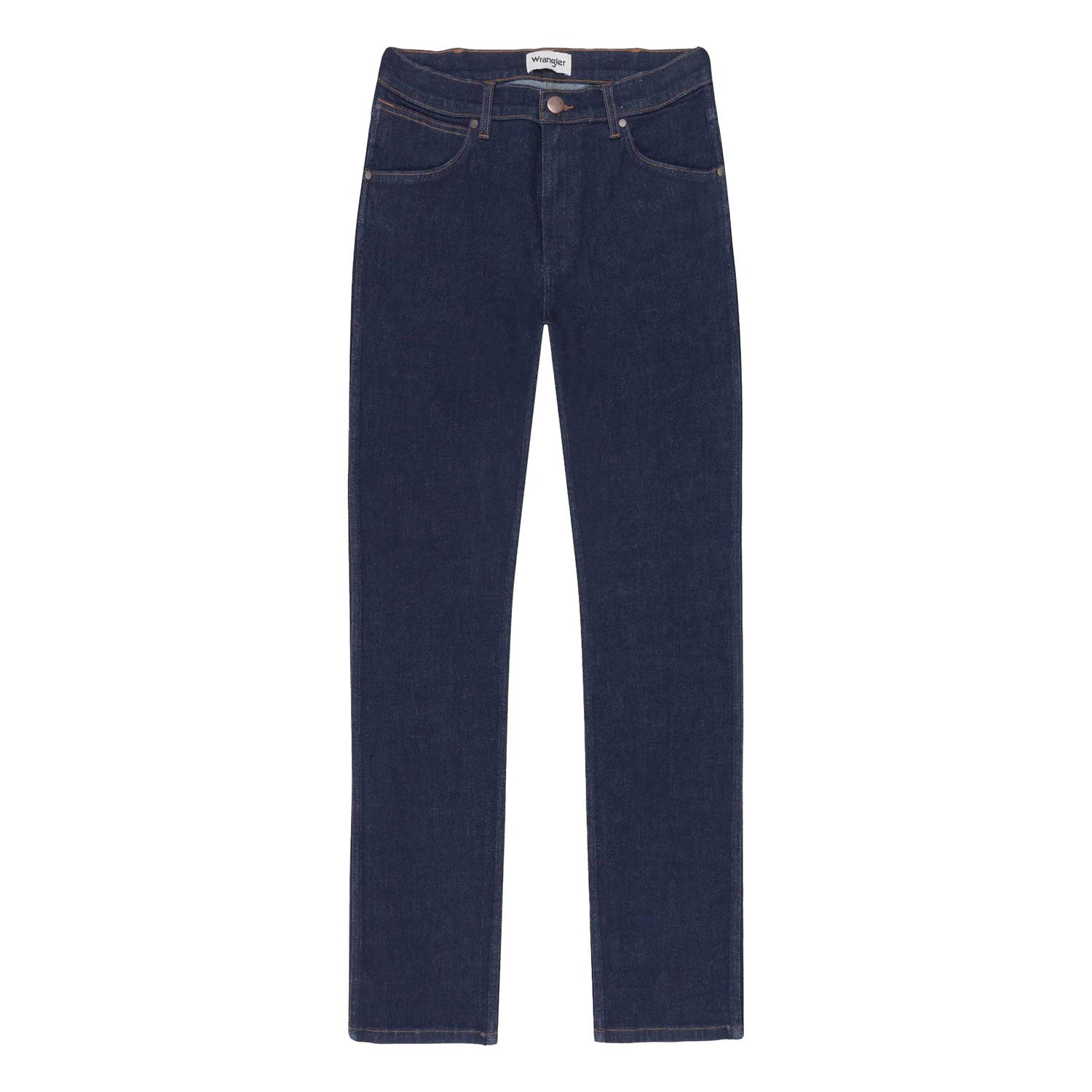 Wrangler Greensboro medium stretch crafted jeans.