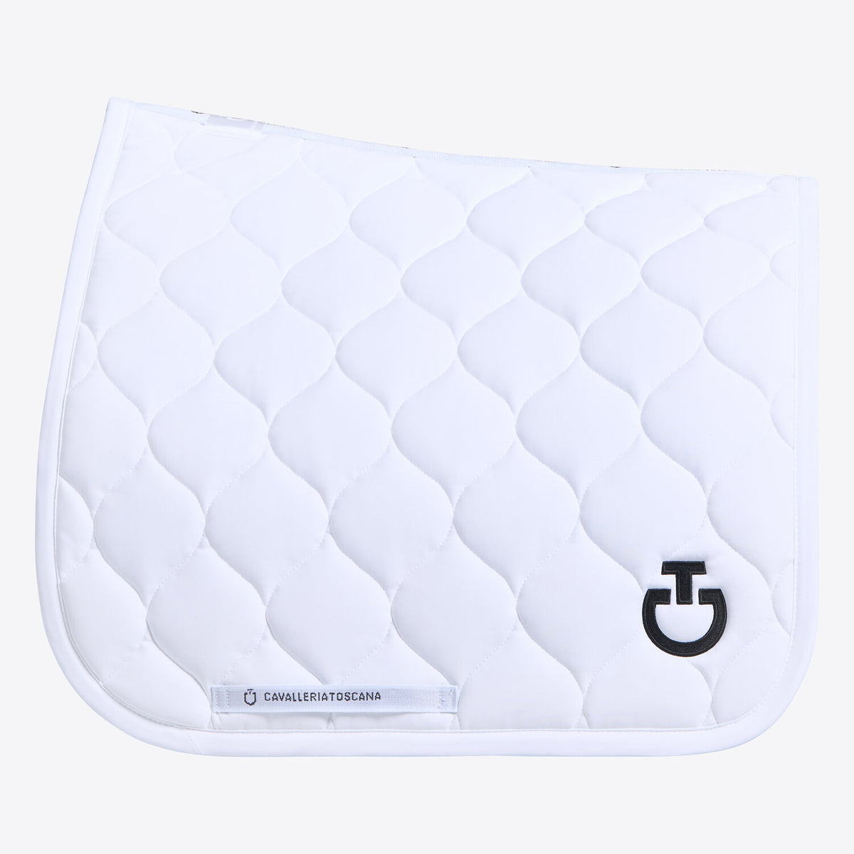 Cavalleria Toscana CT Circular Quilted Jersey Dressage Saddle Pad