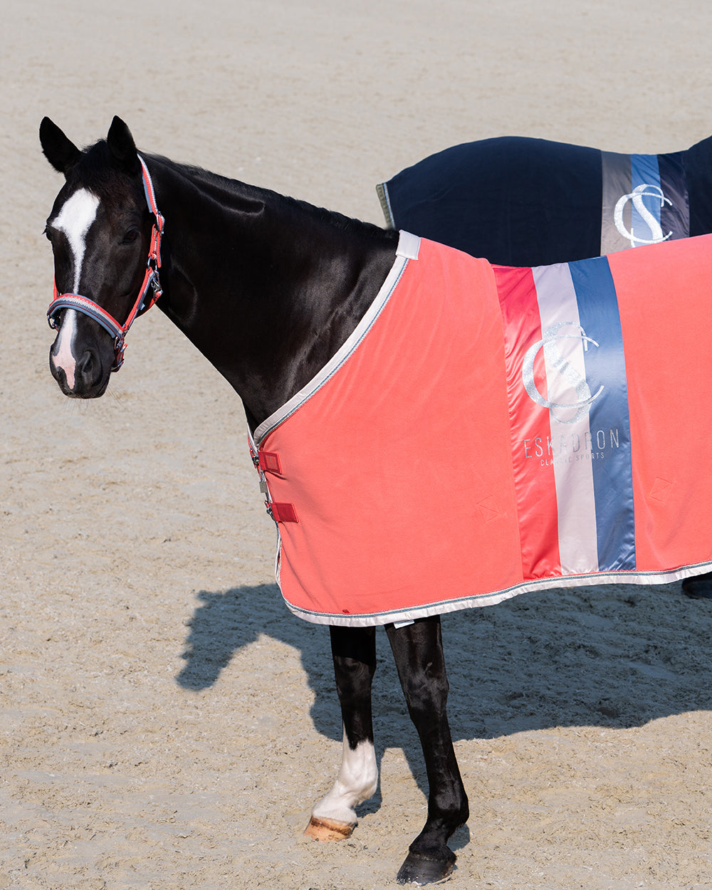 Eskadron Fleece Stripe Sweat Rug CS25 - Horse & Pony Sizes.