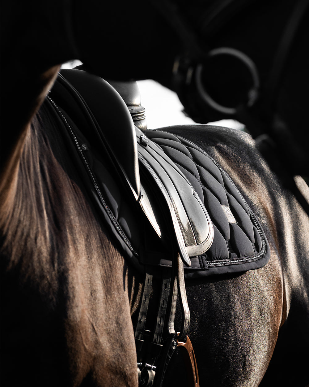 Eskadron Soft-Shell Crystal Saddle Pad CS25.