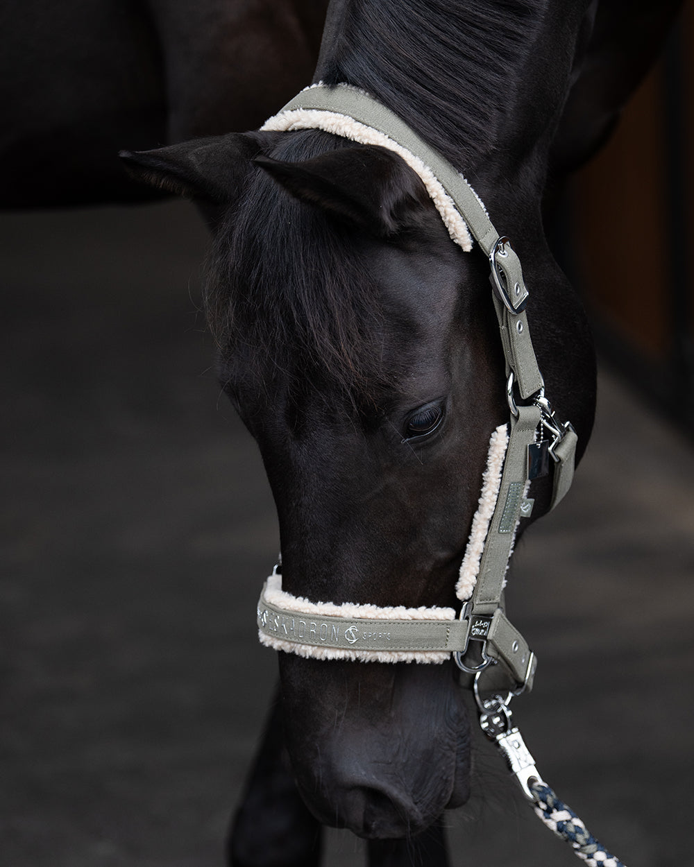 Eskadron Denim Teddy-Fleece Headcollar CS25.