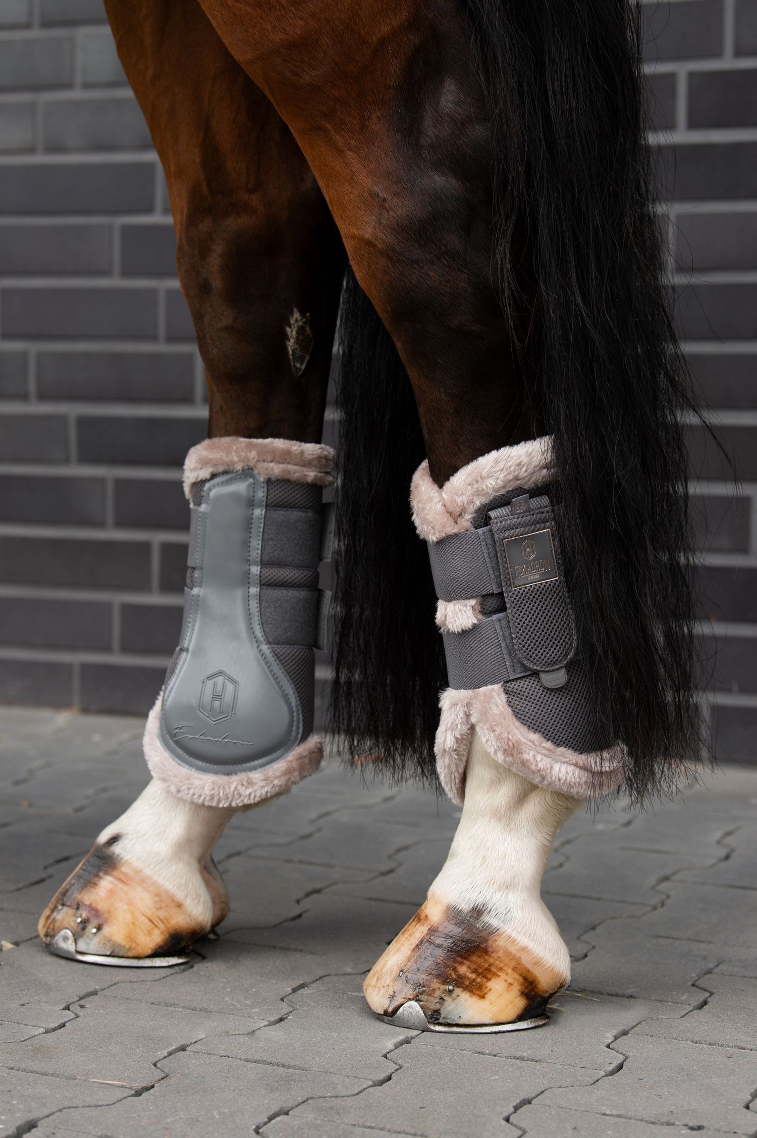 Eskadron Mesh Faux Fur Tendon Boots Heritage AW23.