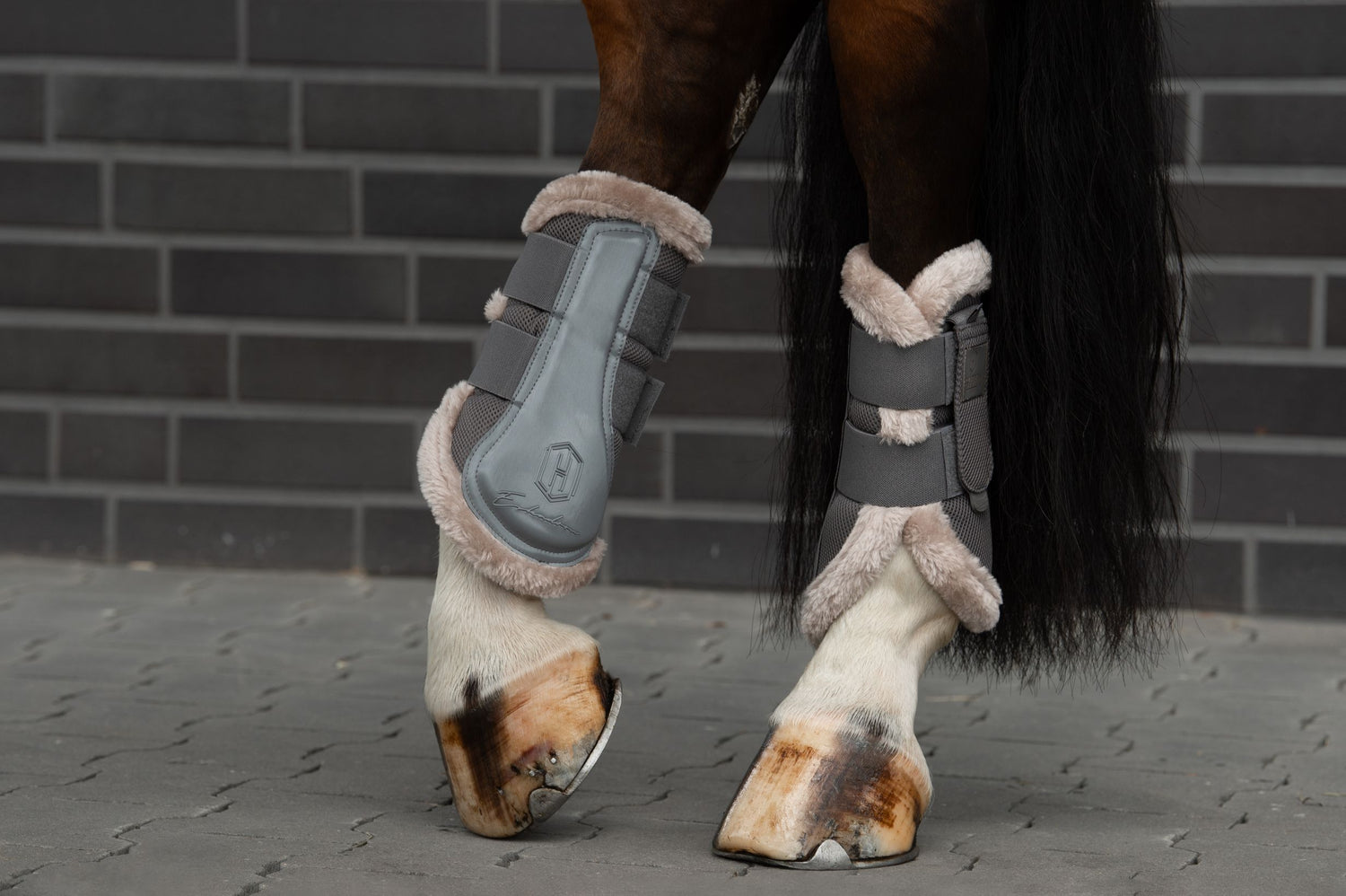 Eskadron Mesh Faux Fur Tendon Boots Heritage AW23.