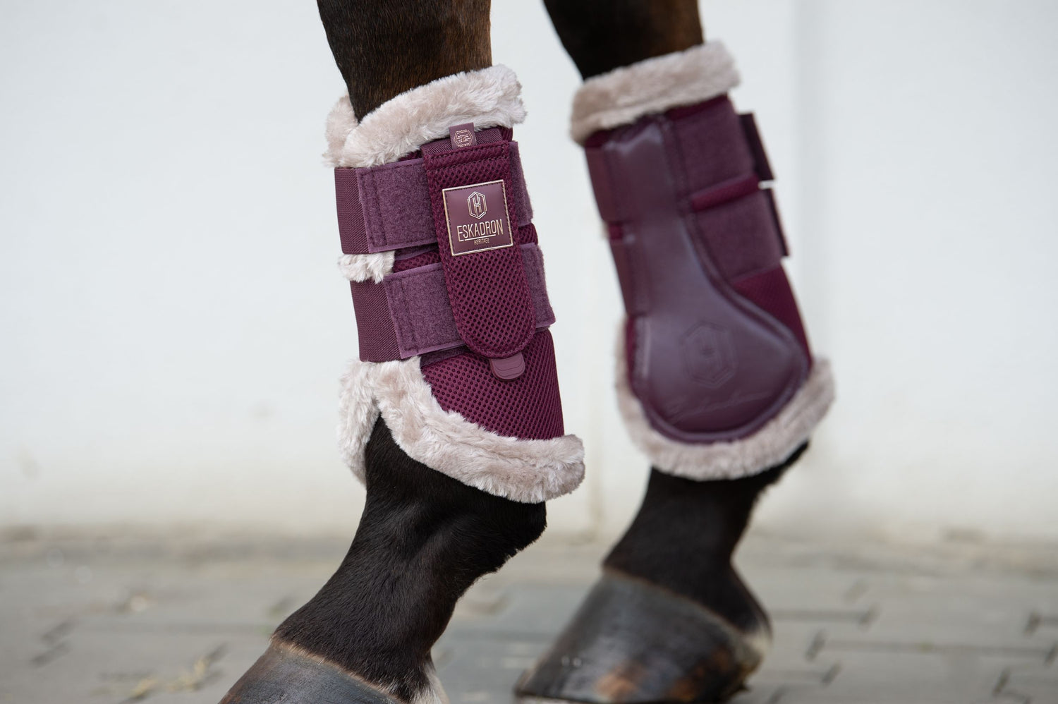 Eskadron Mesh Faux Fur Tendon Boots Heritage AW23.