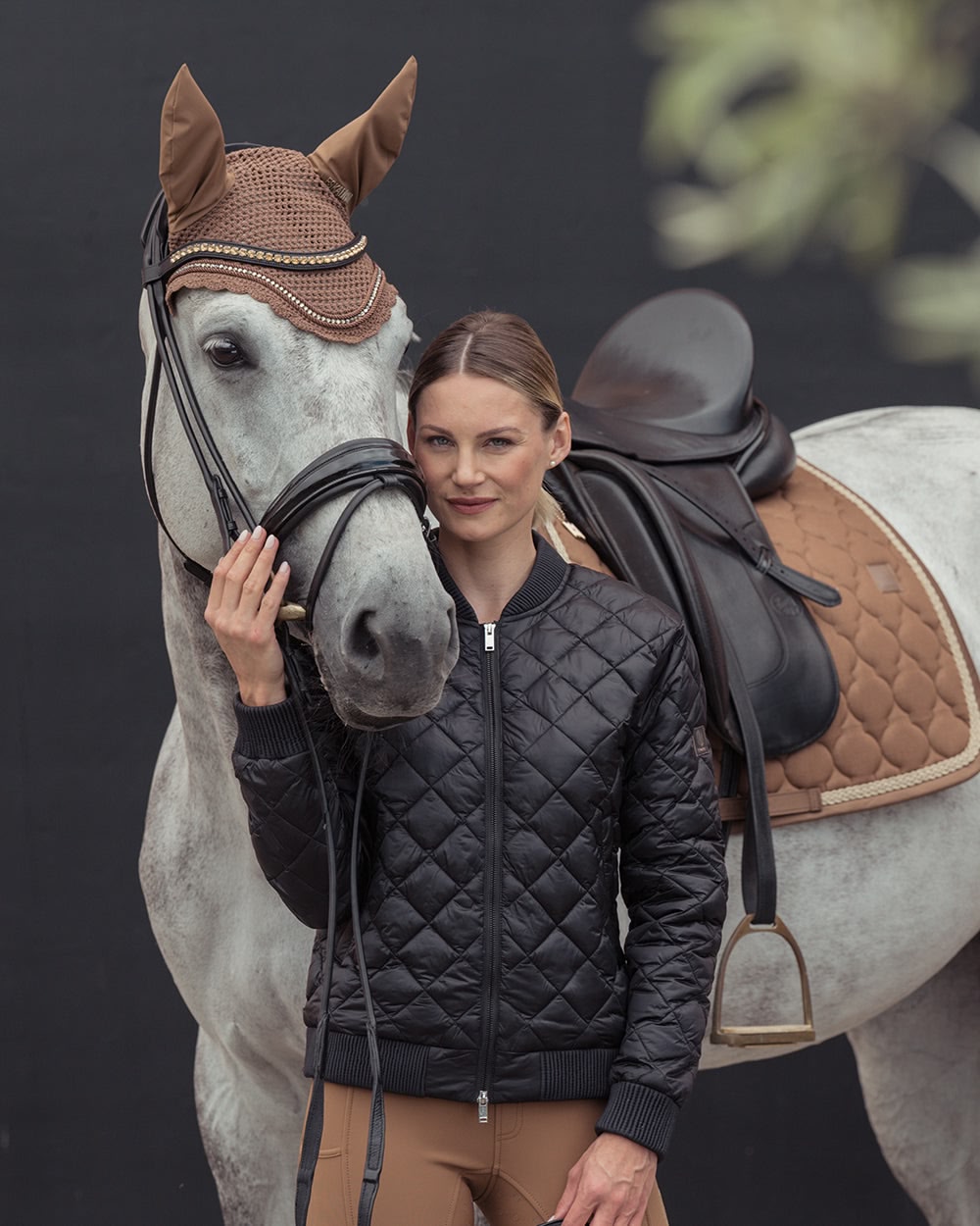 Eskadron Quilted Blouson Ladies Jacket Heritage 2024 - Black.