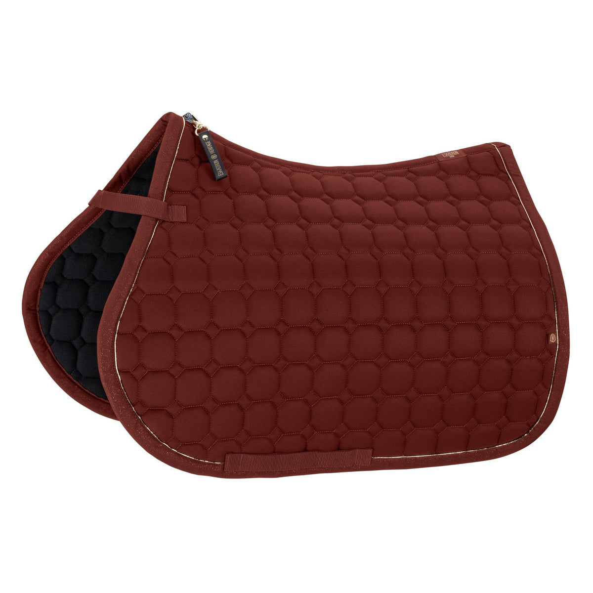 HERITAGE COTTON Saddle Cloth - Merlot