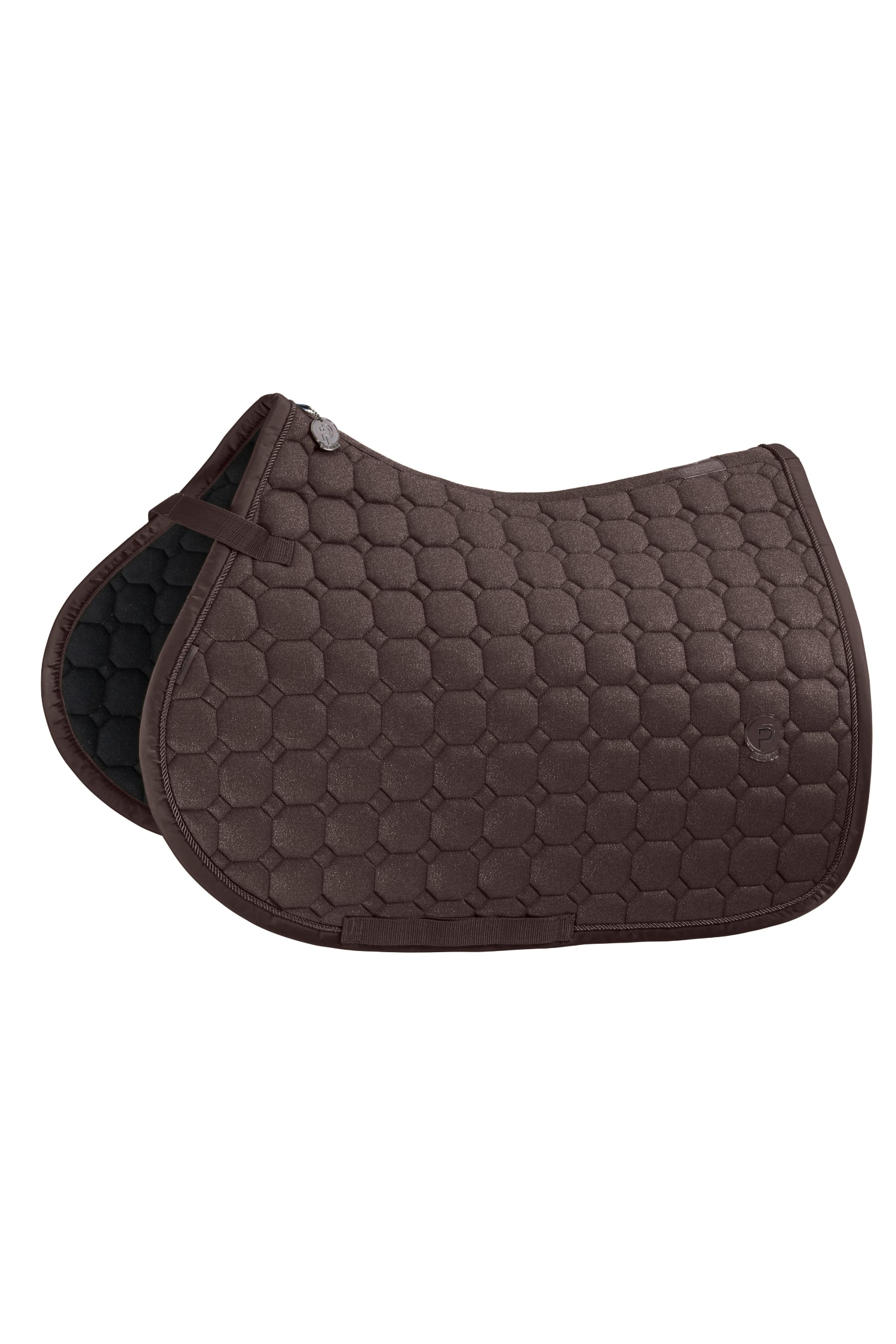 Eskadron Cotton Glitter Saddle Pad Platinum 24.