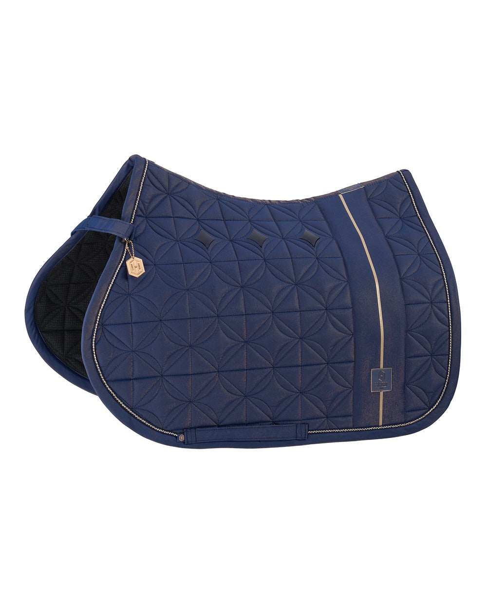 Eskadron Big Square Glam Saddle Pad Heritage 2024 - Night Blue.