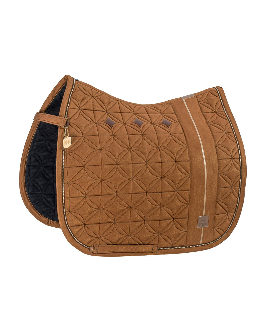 Eskadron Big Square Glam Saddle Pad Heritage 2024 - Cognac.