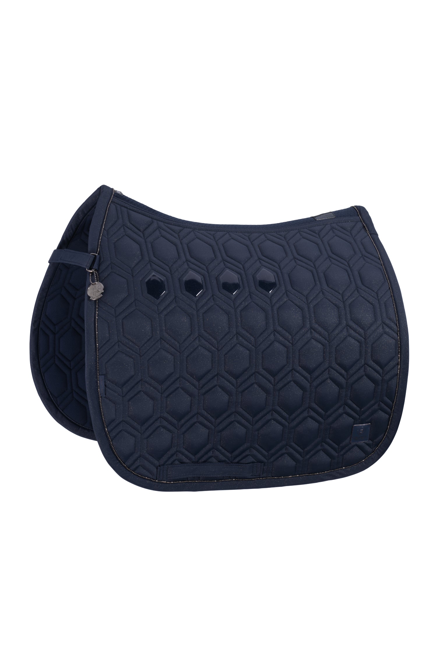 Eskadron Sparkle Emblem Saddle Pad Platinum 24.