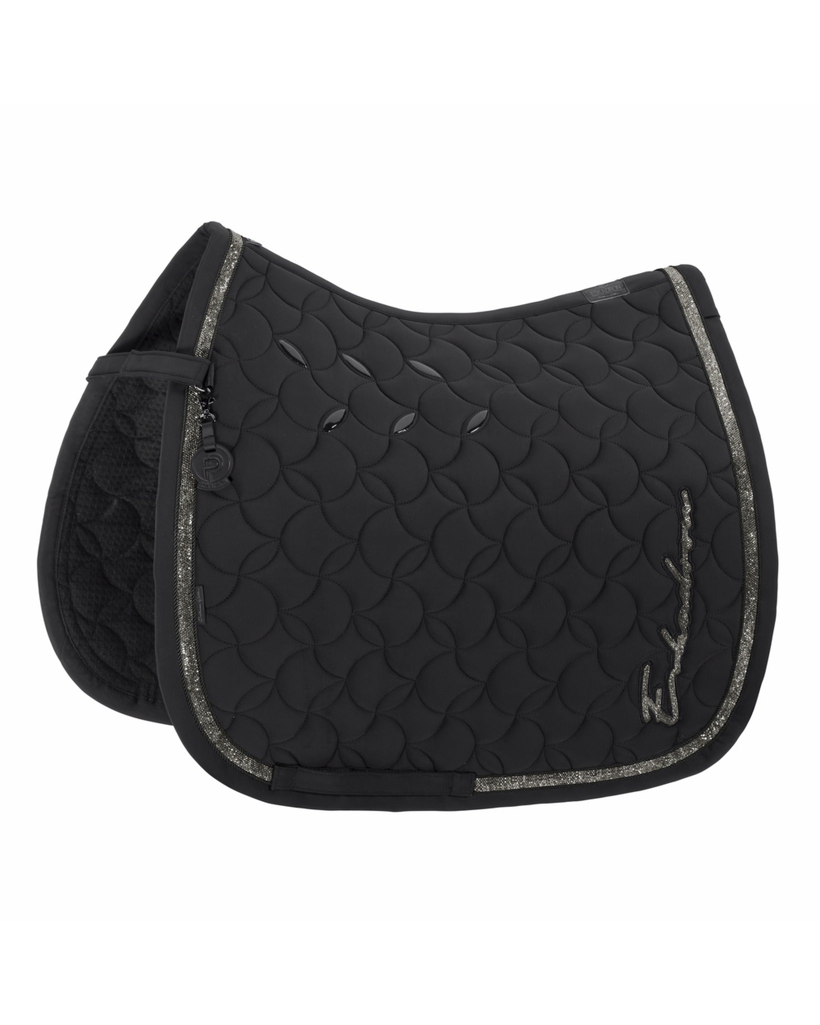 Eskadron Pro Soft Glitter Saddle Pad Platinum 26