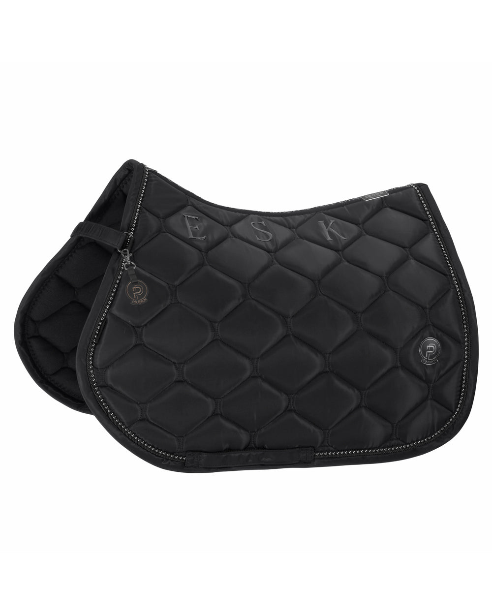 Eskadron High Gloss Pearls Saddle Pad Platinum 25.