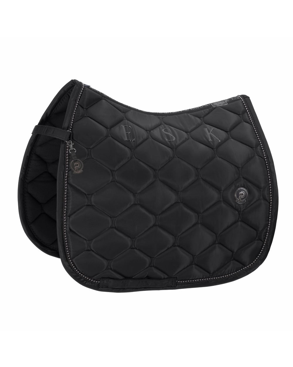 Eskadron High Gloss Pearls Saddle Pad Platinum 25.