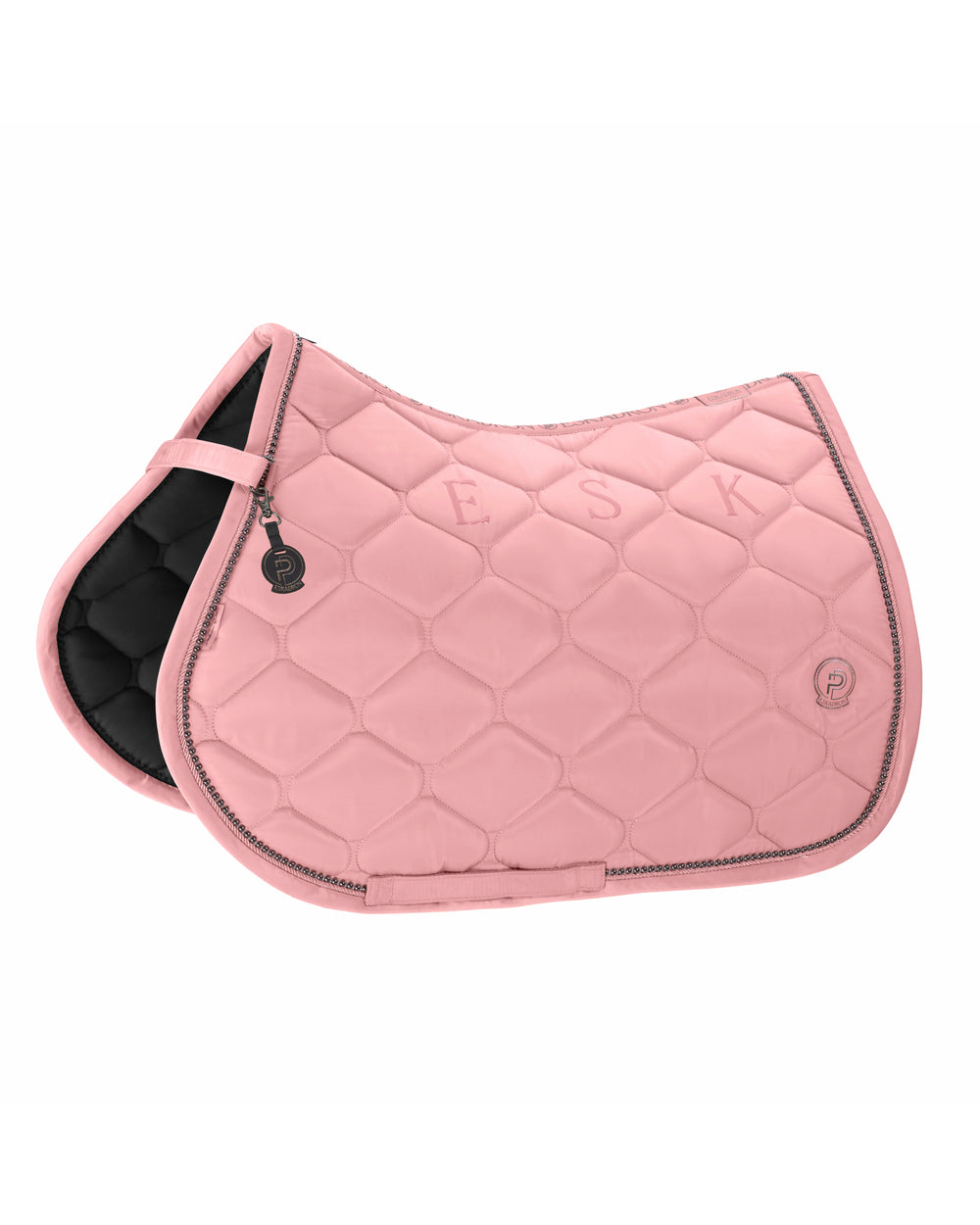 Eskadron High Gloss Pearls Saddle Pad Platinum 25.