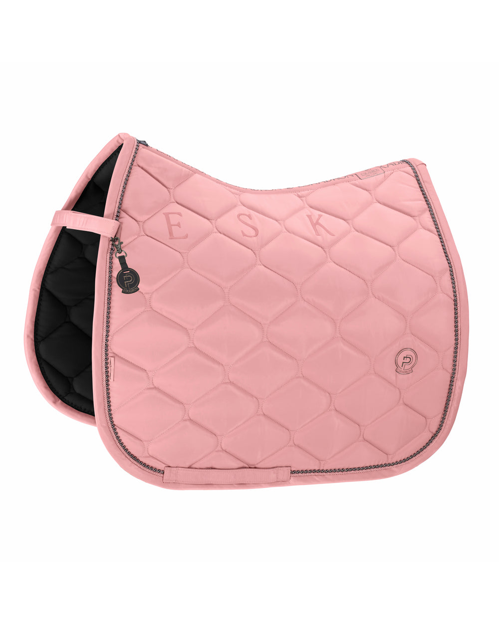 Eskadron High Gloss Pearls Saddle Pad Platinum 25.