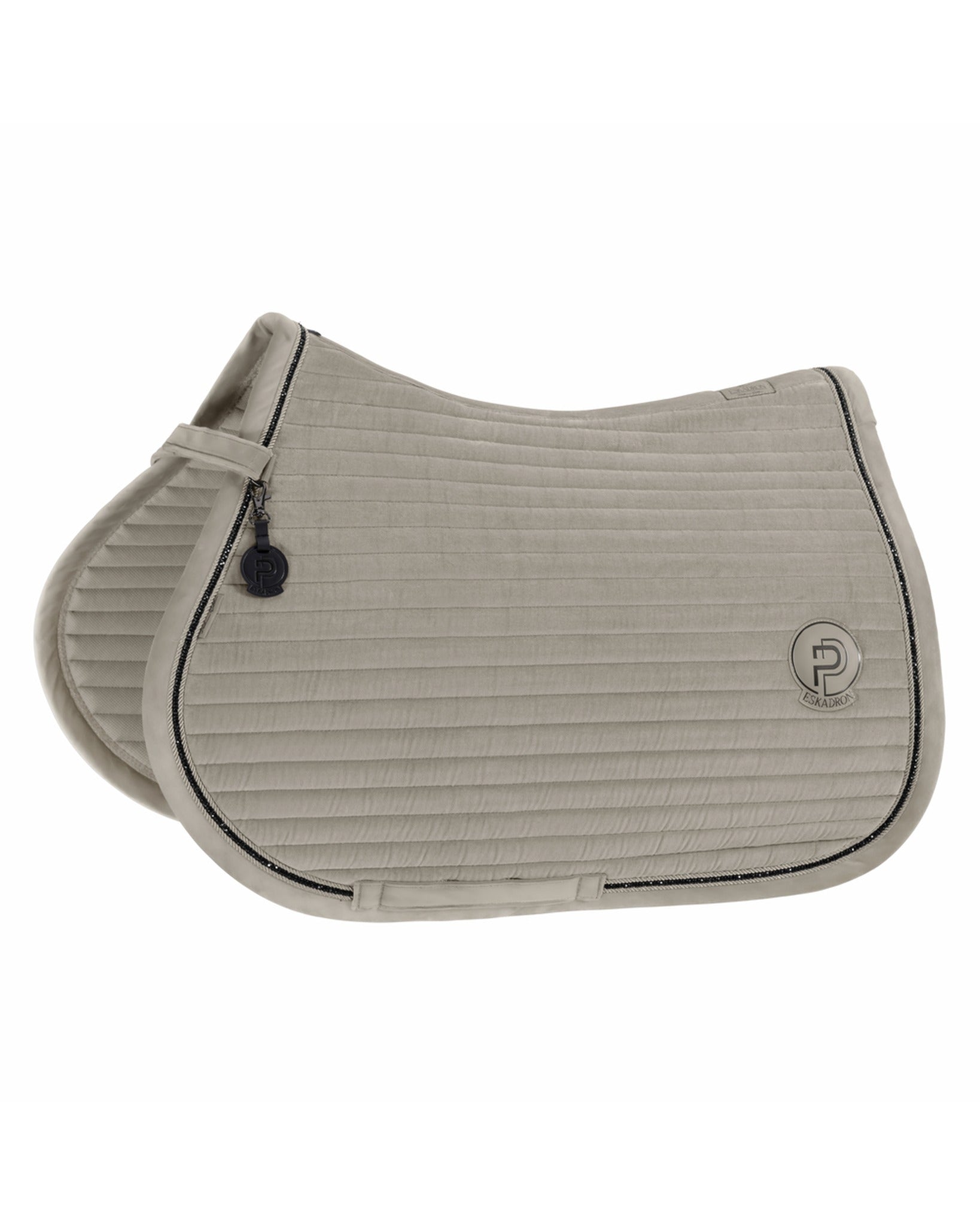 Eskadron Velvet Crystal Saddle Pad Platinum 26