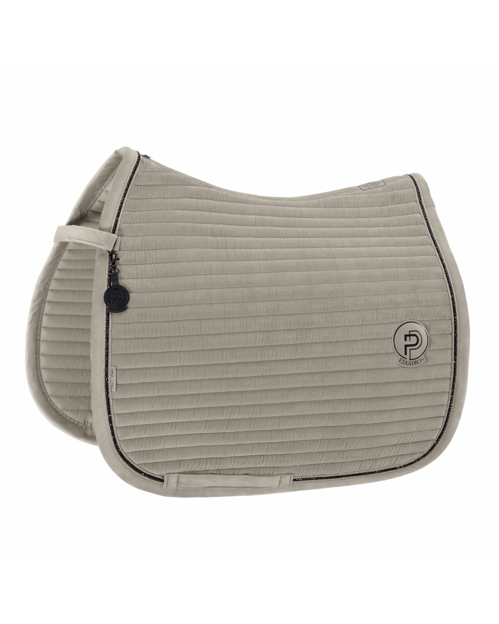 Eskadron Velvet Crystal Saddle Pad Platinum 26