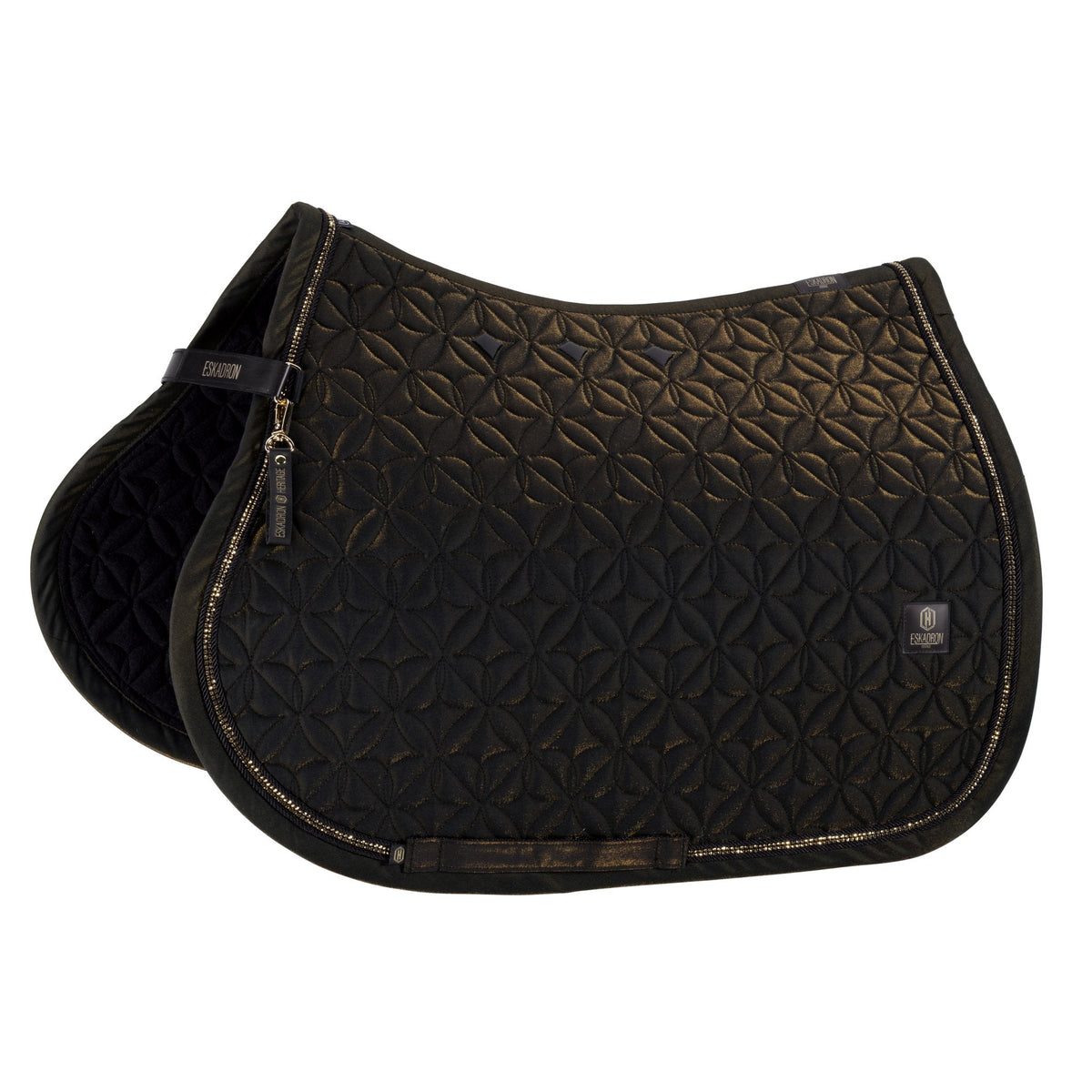 HERITAGE GLAM CRYSTAL Saddle Cloth - Black