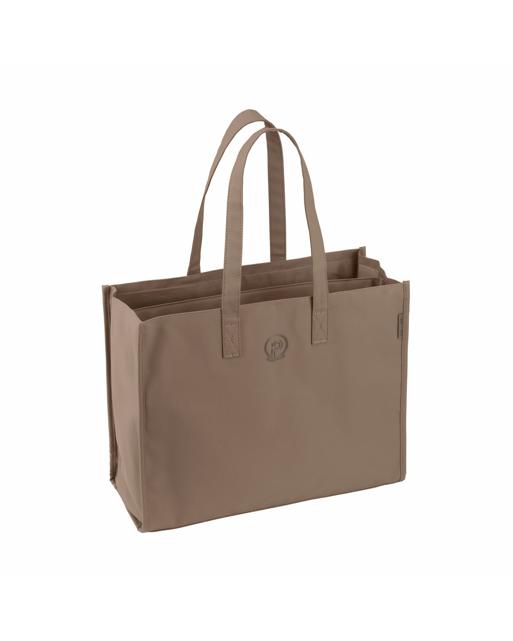 Eskadron Faux Leather Shopper Bag Platinum 25