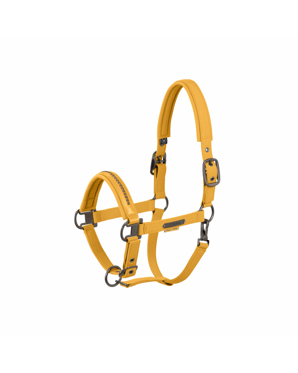 Eskadron Double Pin Softshell Pearls Headcollar Platinum 25.