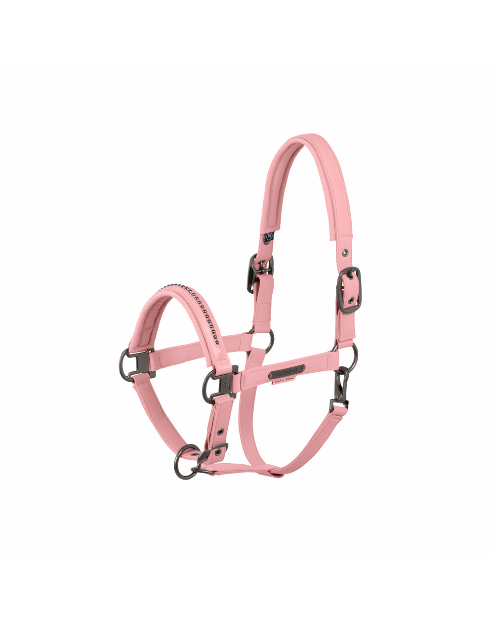 Eskadron Double Pin Softshell Pearls Headcollar Platinum 25.