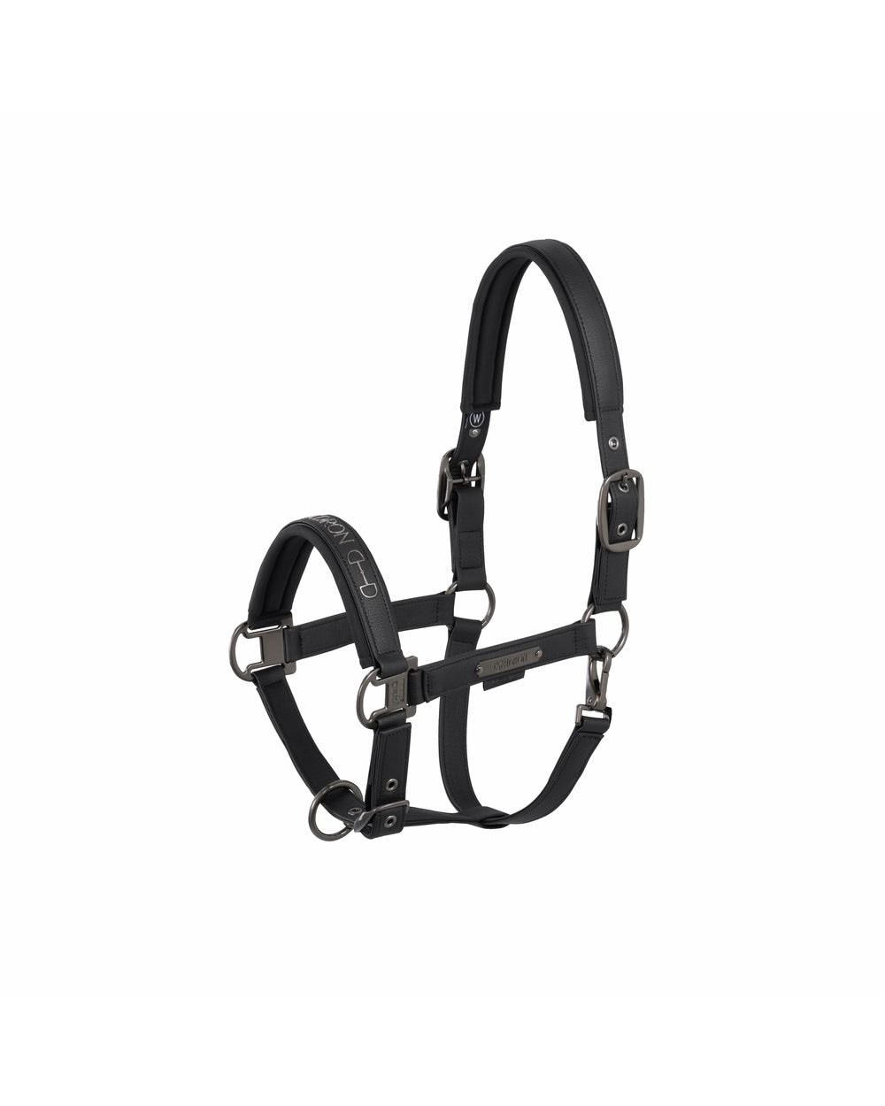 Eskadron Double Pin Faux Leather Headcollar Platinum 25.