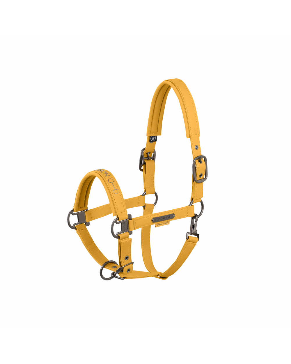 Eskadron Double Pin Faux Leather Headcollar Platinum 25