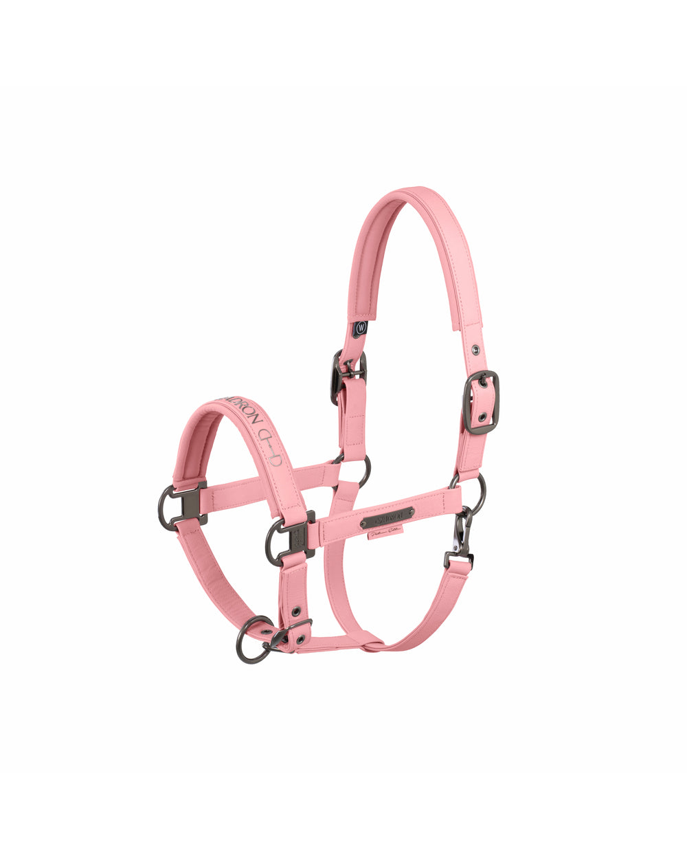 Eskadron Double Pin Faux Leather Headcollar Platinum 25