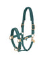 Eskadron Faux Leather Double Pin Plaited Headcollar Heritage 2024 - Ocean.