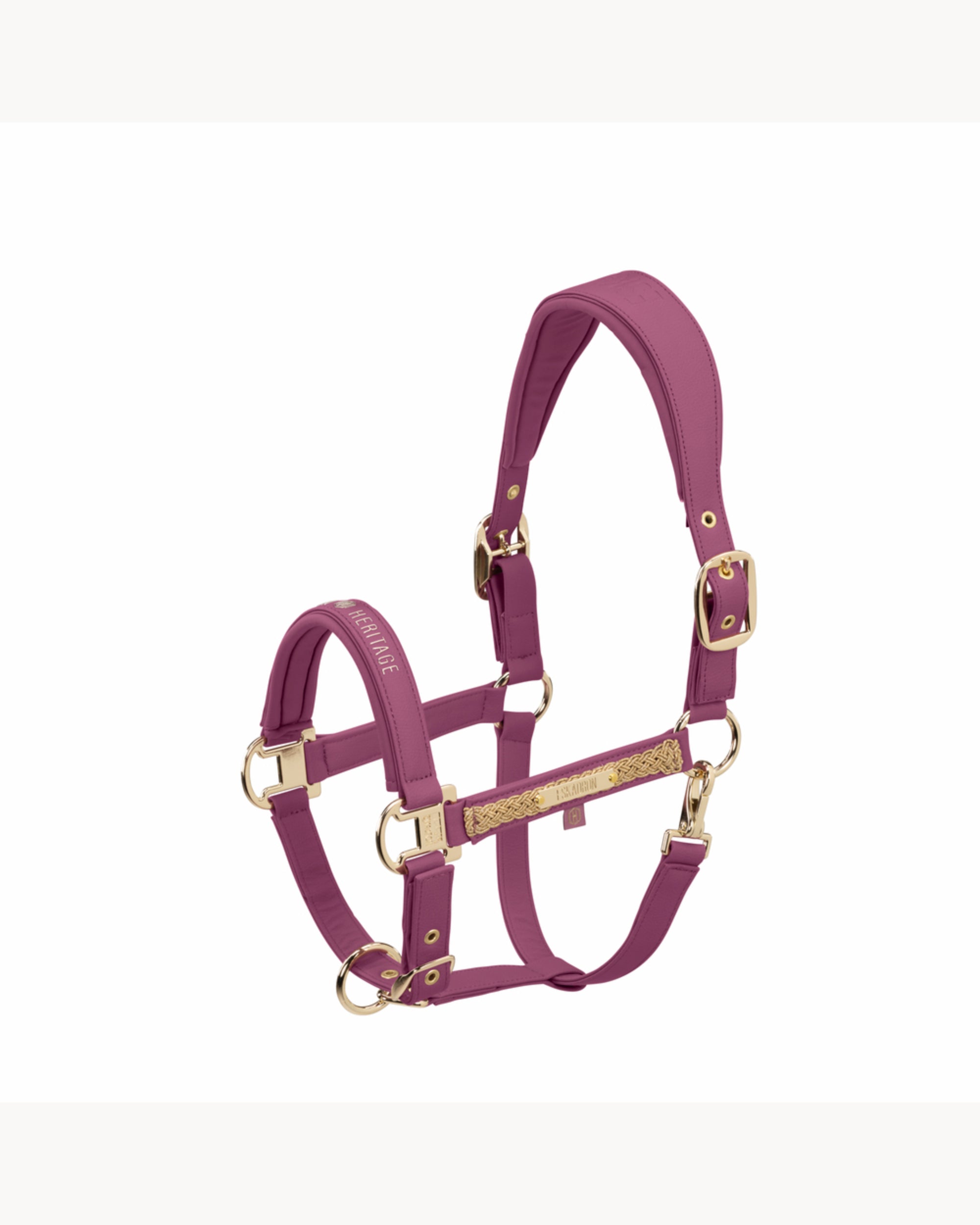 Eskadron Faux Leather Double Pin Headcollar Heritage 25