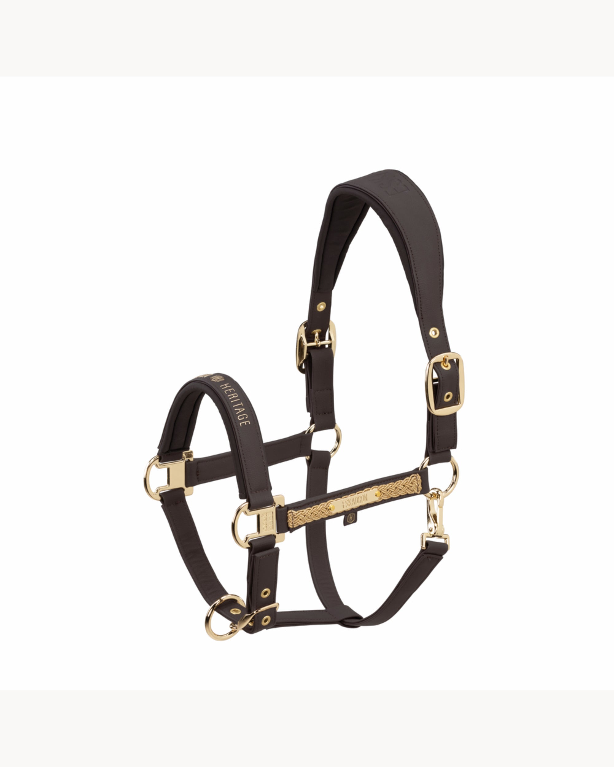 Eskadron Faux Leather Double Pin Headcollar Heritage 25