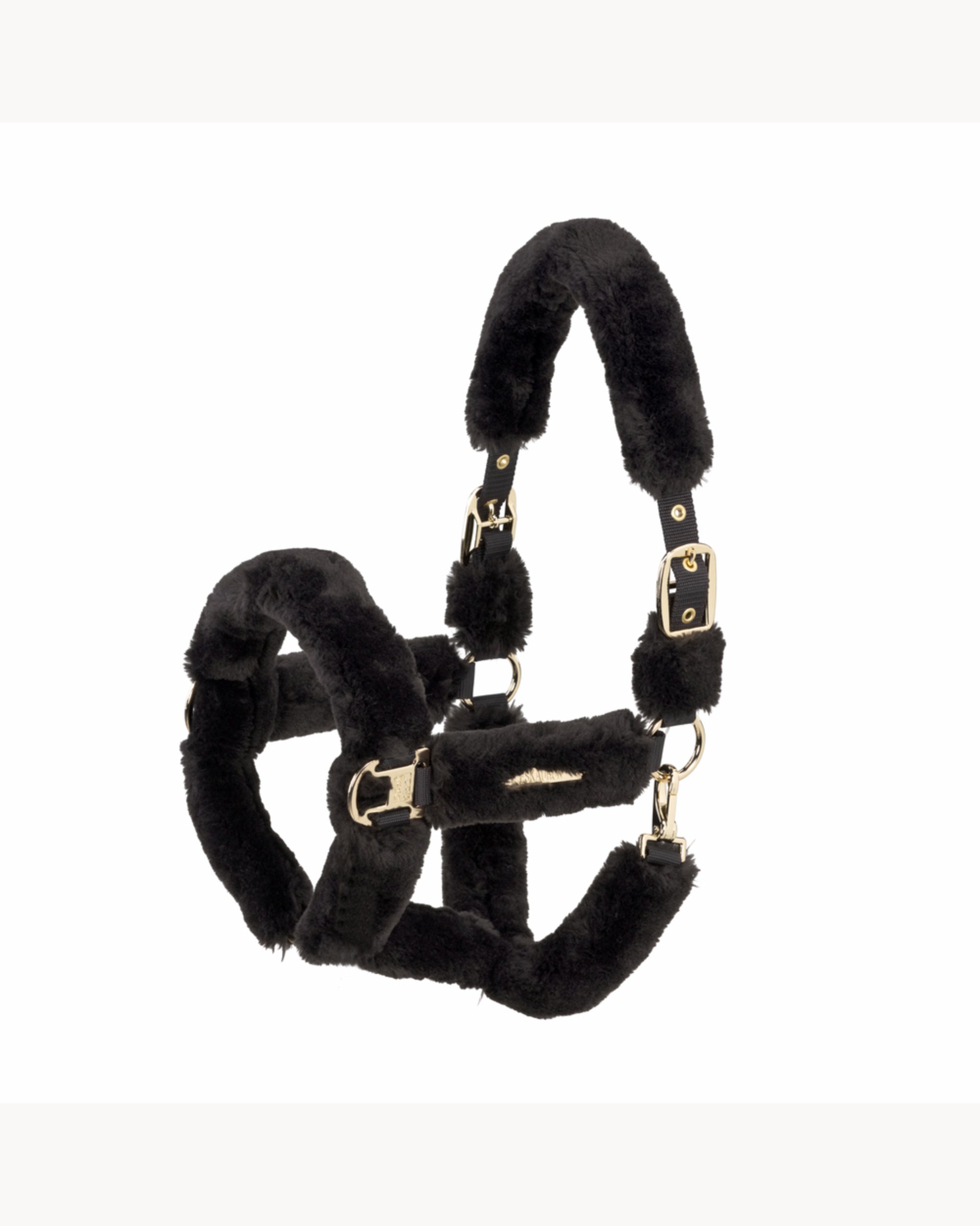 Eskadron Faux Fur Complete Double Pin Headcollar Heritage 25