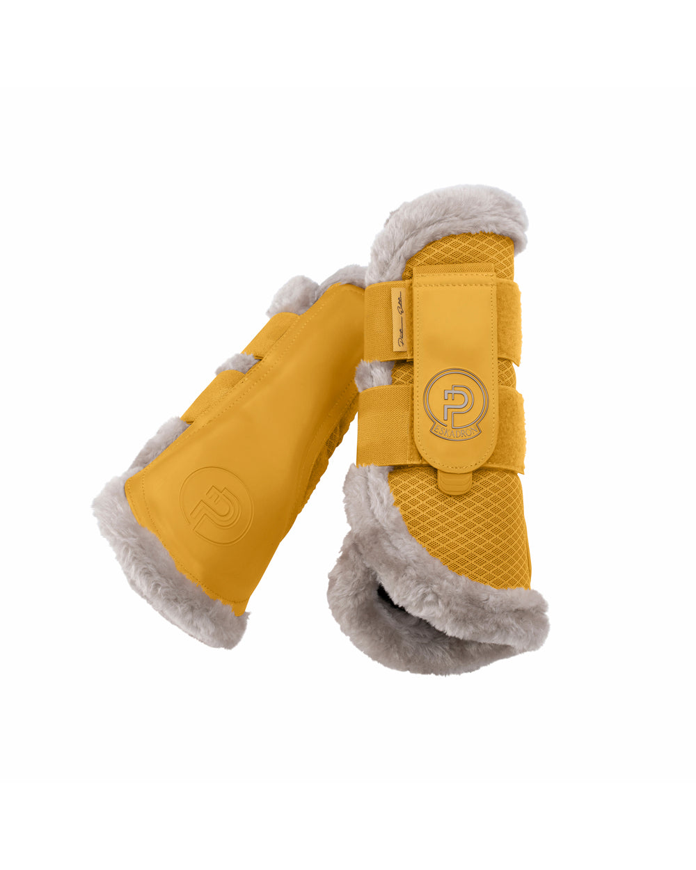 Eskadron Mesh Faux Fur Tendon Boots Platinum 25.