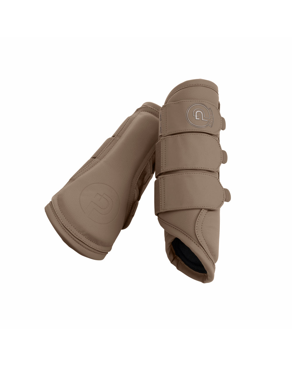 Eskadron Faux Leather Tendon Boots Platinum 25.