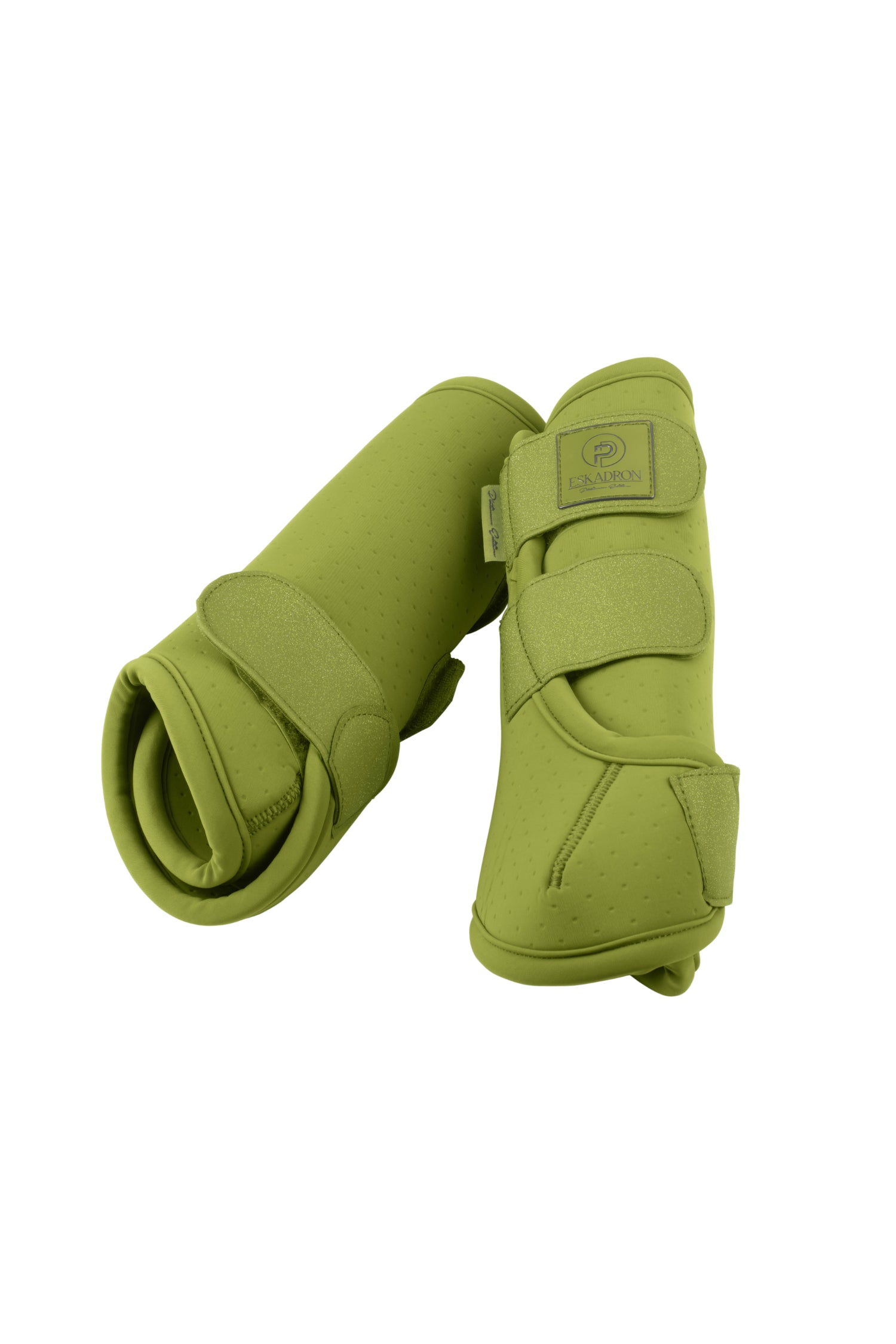 Eskadron Pro Dressage Rear Tendon Boots Platinum 24.